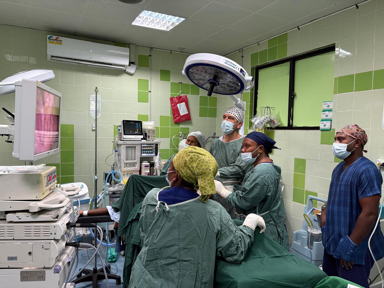 Operating room in Solomon Islands